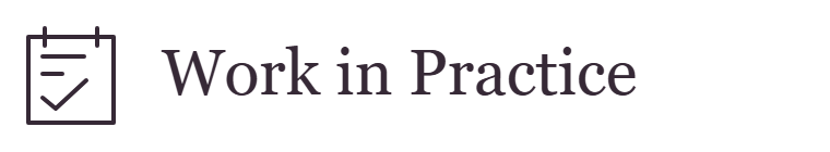 Work in Practice